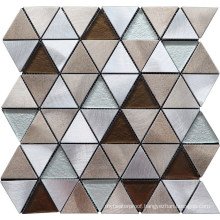 3D Background Aluminum Hexagon Pattern Metal Mosaic